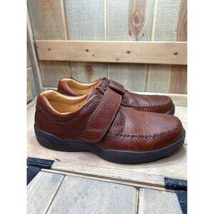 13M Dr. Comfort Scott Diabetic Casual Shoes 9020 Brown Leather Mens